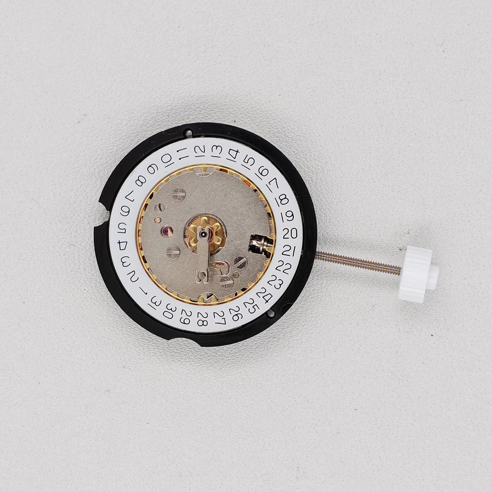 Genuine Ronda 585-3 Quartz Movement 100% Brand New Import Mechanism 585 Series Movement with Battery 3H White Date 585-3H