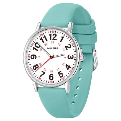 Analog Quartz Nurse Wrist Waterproof for Daily Gift Women's Wristwatch, Display, Watch, Watch, Men's, Luminous, Easy-to-read Dial, Stylish,
