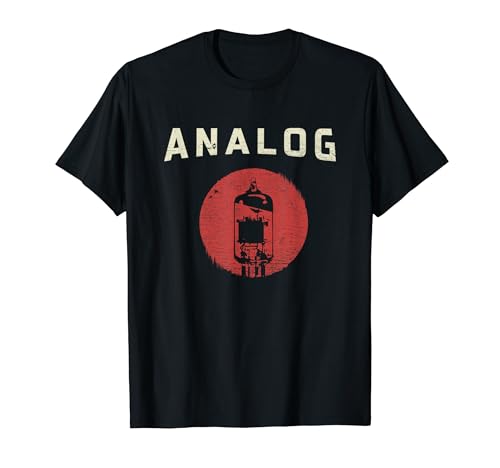 Tube Amplifier Analog Vintage Retro 80s T-Shirt