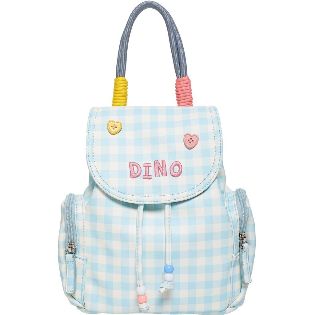 A High-quality Checkered Backpack with A High Level of Appearance, A Girl's Schoolbag, and A High-quality Commuting Small Backpack