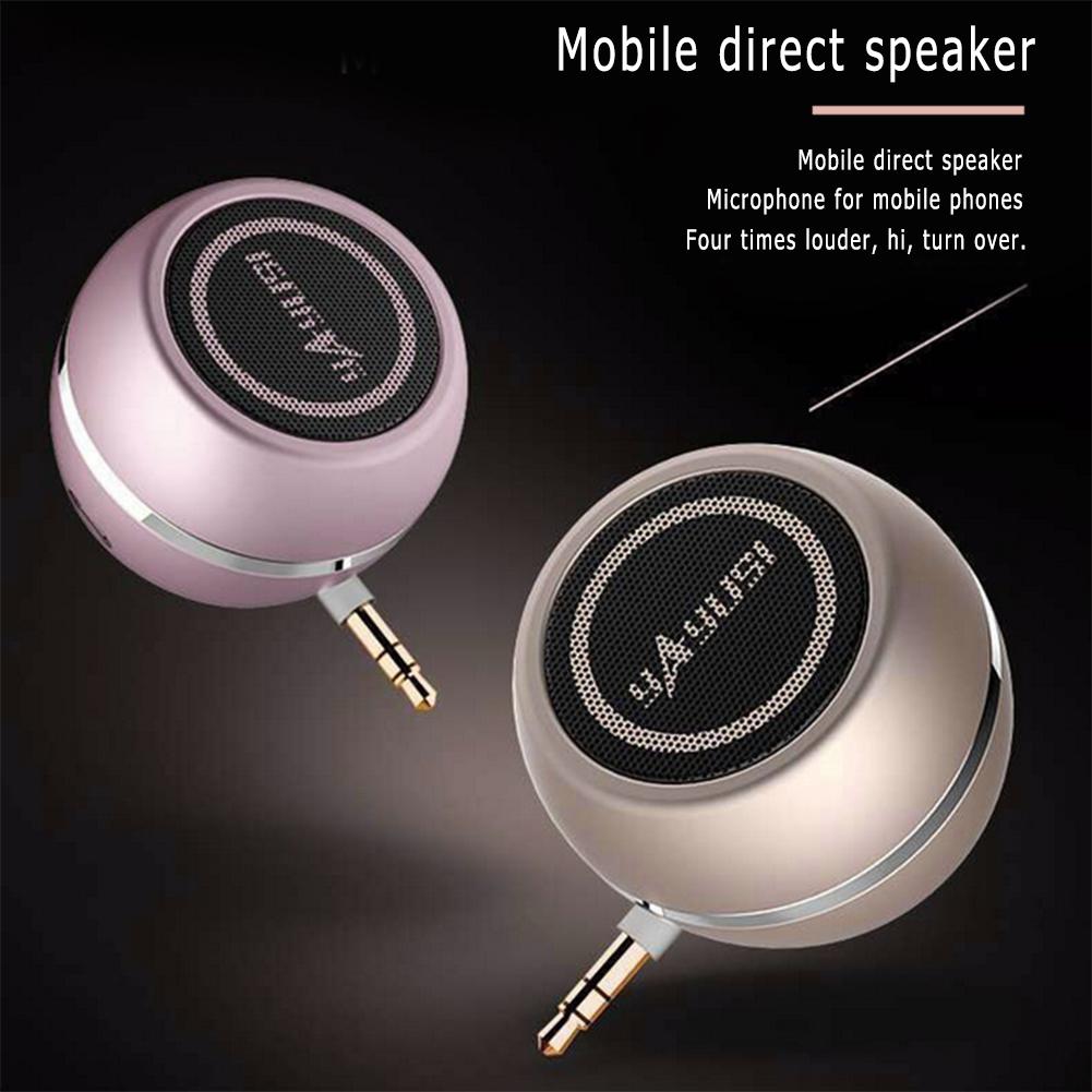 50Hz-18kHz Mini Portable Speaker 3.5mm AUX Jack Stereo Music Audio Player Sound Box for Phone Notebook Laptop Tablet