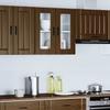 Vidaxl Kitchen Wall Cabinet with Glass Doors, Porto