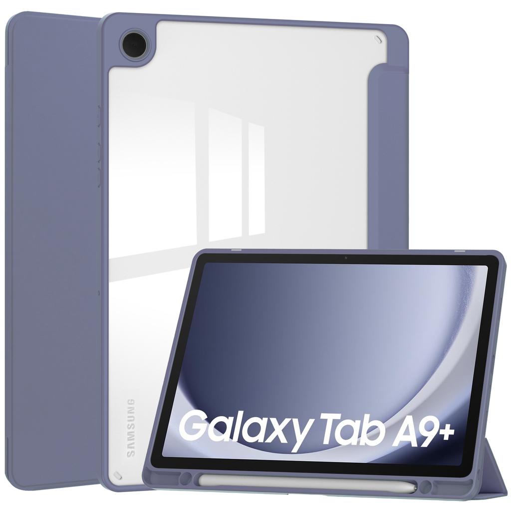 Mit Stifthalter Hülle für Samsung Galaxy Tab A11+A9+Plus 11 A8 10.5 8.7 Tablet Hülle Tab S11 S9 Ultra 14.6 S8+12.4 S7 FE Hüllen