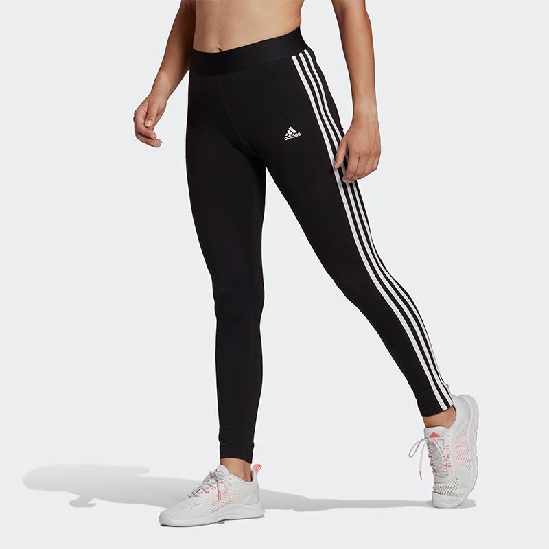(WMNS) Adidas W 3s Leg Sports Training Tight Gym Pants/Trousers/Joggers Black Women's GL0723