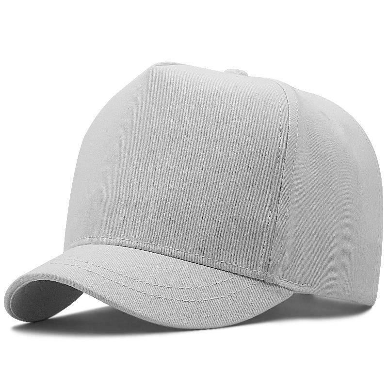Baseball cap short brim four seasons new bare duckbill hat high top men's and women's hard top cotton hat