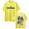 T-shirt Grafica Anime Inuyasha Sesshoumaru Unisex Donna Retrò Anni '90 Cotone Unisex T-shirt Divertenti Cartoni Animati Unisex Uomo Cotone