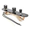 3 Way Guitar Control Plate Mounting Plate with Screws Compatible with Standard Style Electric Guitar Parts Replacement