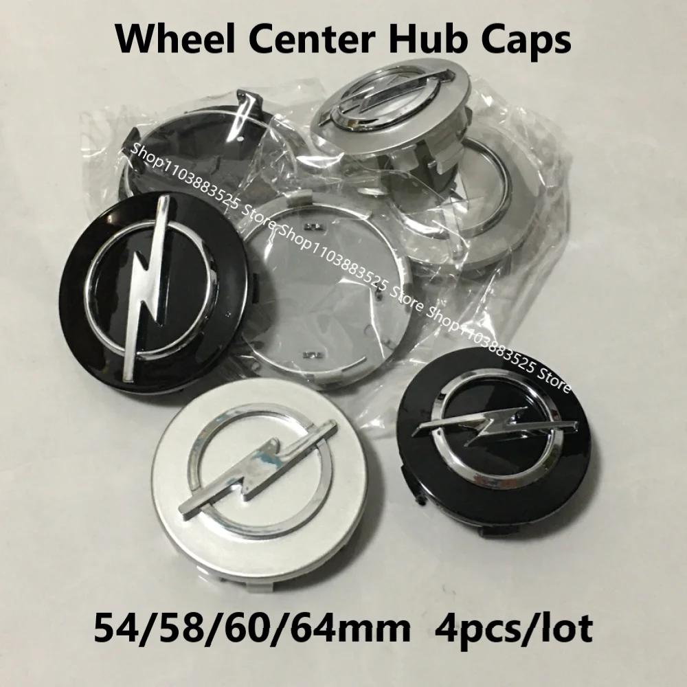 For Opel Corsa gk4pcs 64mm 54mm 58mm 60mm Replaced Style Hubcaps for Opel Corsa F A B C D E Gsi OPC Turbo Cors Line Car Wheel Center Hub Caps