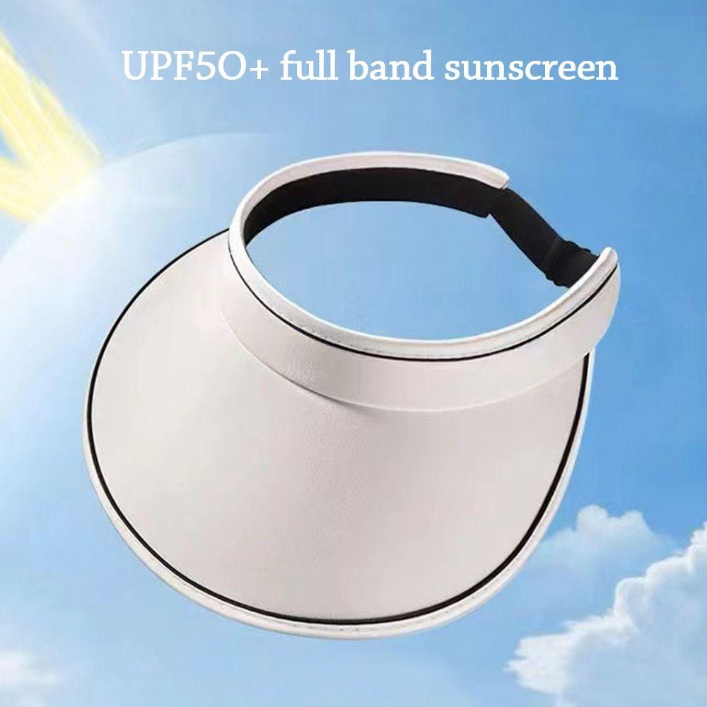 Empty Top Visors Cap Foldable Baseball Cap Fashion Beach Hat Men Women