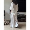 Johnature Summer Japanese Casual Loose Wide-leg Pants Light Dry Full Length Comfortable Trousers For Women