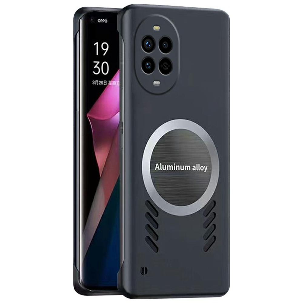 

Для Huawei nova 13 Pro 5G Чехол Твердый ПК Бескаркасный Отвод тепла Чехол для телефона Black