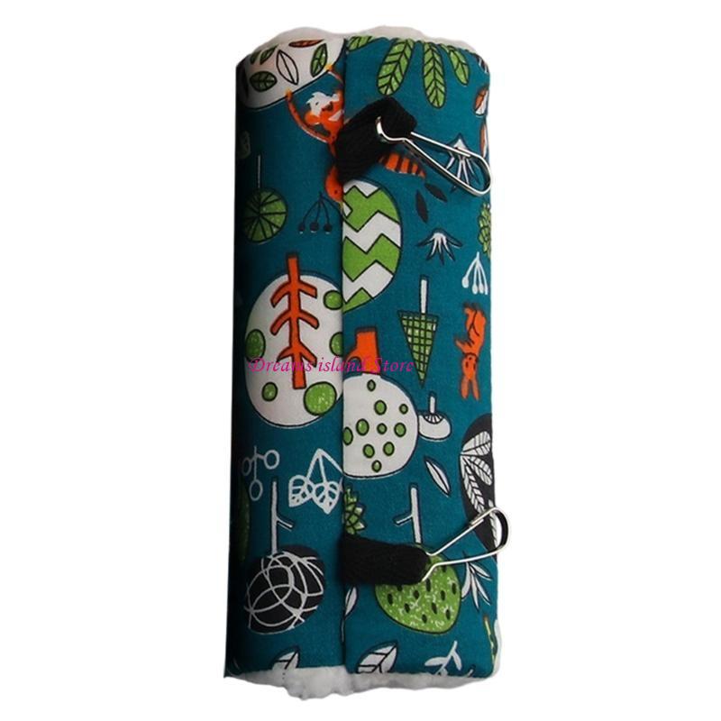 Warm Hamster Tunnel Soft Plush Hideout Tube Bird Parrots Nest Squirrels Hammock HX6C