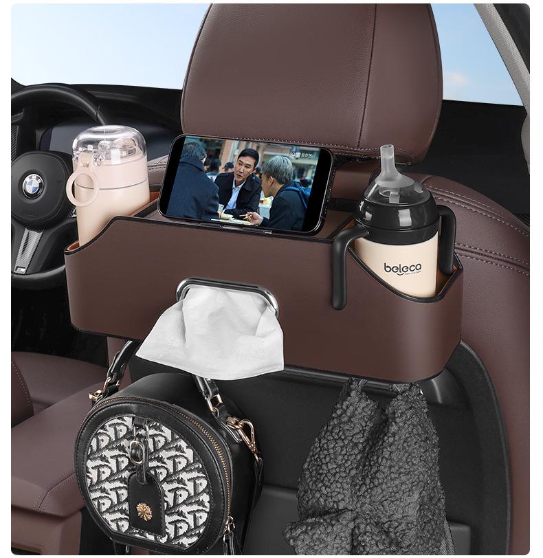 Luxgen Car Seat Back Hanging Organizer - Multifunctional Storage Box