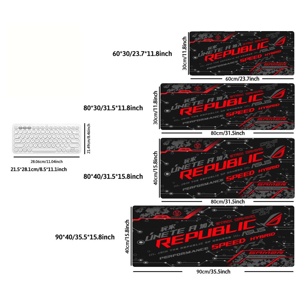 XXL Large Gaming Mouse Pad Circuit Board Tech Logo Graphic Deskmat Non‑Slip Rubber Mousepads Overlock Keyboard Mat Table Mats