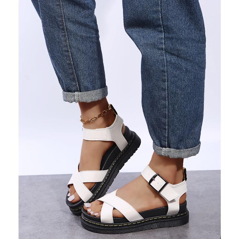 Sommer flate sandaler for kvinner