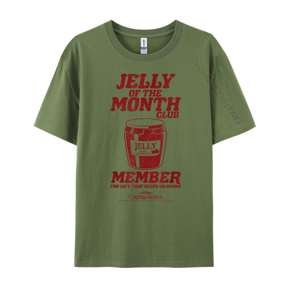 Jelly Of The Monthclub Mitglied Das Geschenk, das man gibt National Lampoons Christmas Vacation T-Shirt Kleidung Luxus T-Shirt