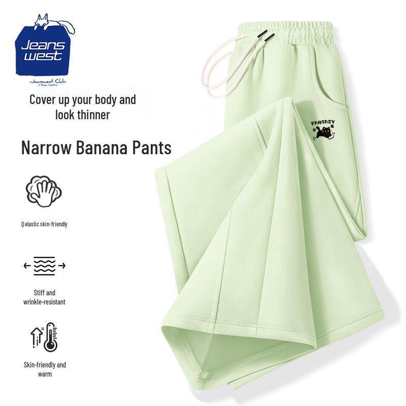 

Jeanswest Club Women s Slim-fit High-Waist Straight-Leg Casual Pants L