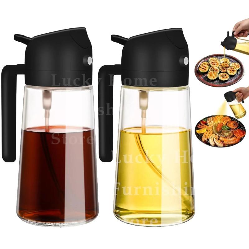 Kitchen Oil Spray Bottle Cooking Olive Oil Sprayer 200300500ML Pneumatic Spray Bottle Fitness Barbecue Spray Oil Dispenser