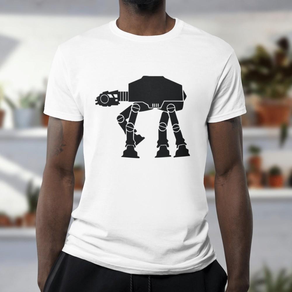 

ATAT Walker Tshirt Star Wars Rebel Luke Skywalke Empire Darth Vader Tee 013 2XL