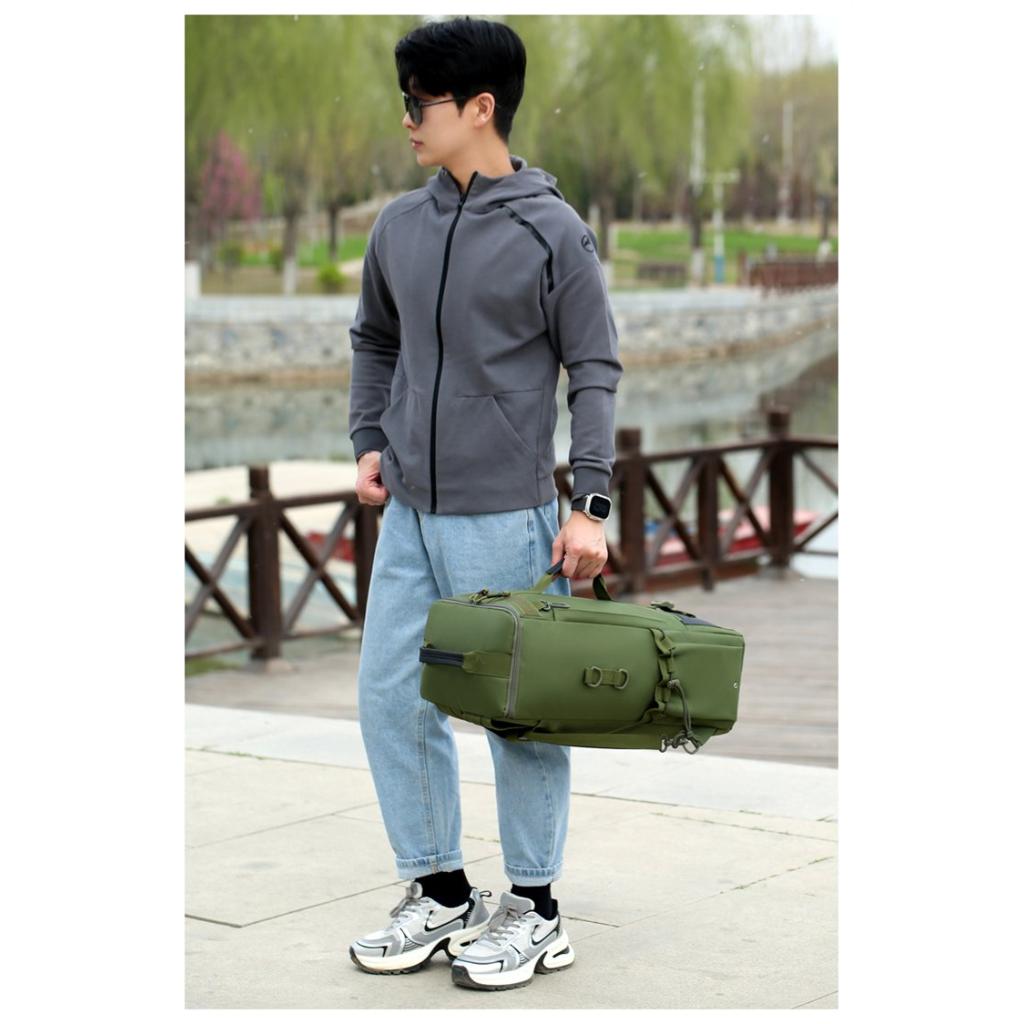 Backpack Men Oxford Large Capacity Outdoor Travel Hiking