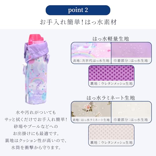 COLORFUL CANDY STYLE Water Bottle Cover, Large, Water-Repellent, Lightweight, Train Face Collection, Water-Repellent, Lightweight, Stain-Resistant, Wr