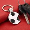 Decorative Football Key Chain Mini Football Car Key Ring Creative Sports Key Rings  for Backpack