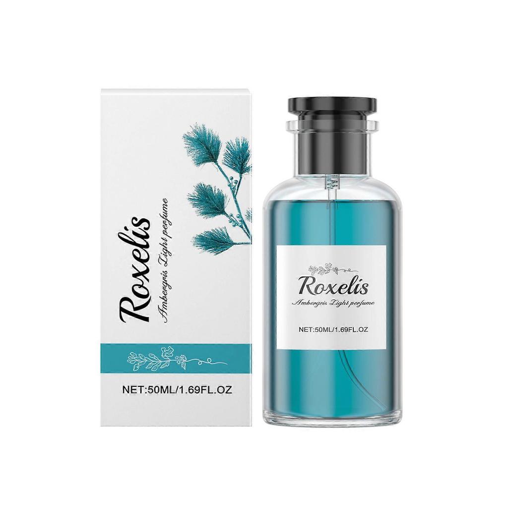 Roxelis Ambroxan Eau De Parfum - Long-Lasting, Natural, Elegant, Fresh, Light Fragrance, Convenient For Daily Use, Niche Woody Scent