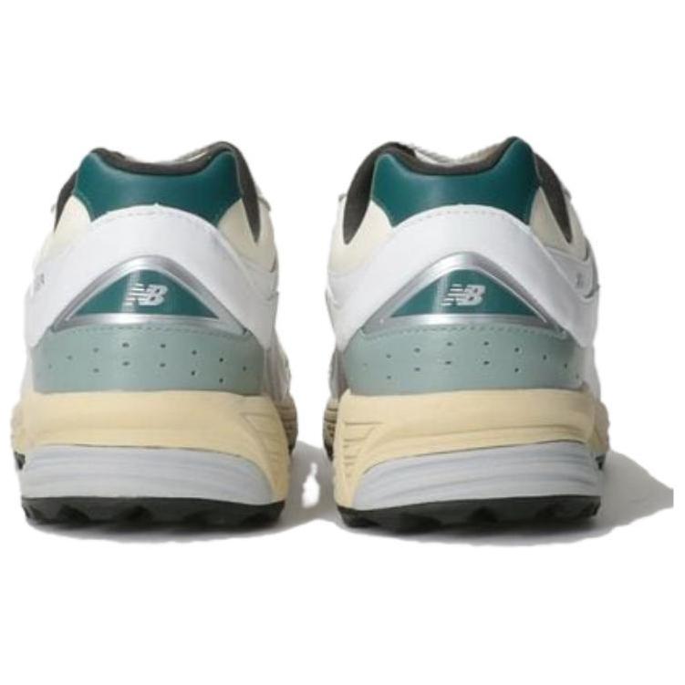 New Balance Nb 2002R Comfortable Sports Mesh Cushioning Durable Low-Top Running Shoes Men sneaker White Green MGS2002C