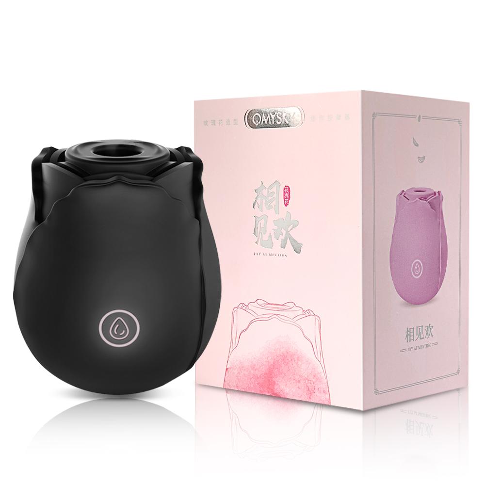 Rose-Sucking Vibrator for Women Vacuum Stimulator Oral Nipple Clit Sucker Adults Female Sex Shop Sex Toys for Women