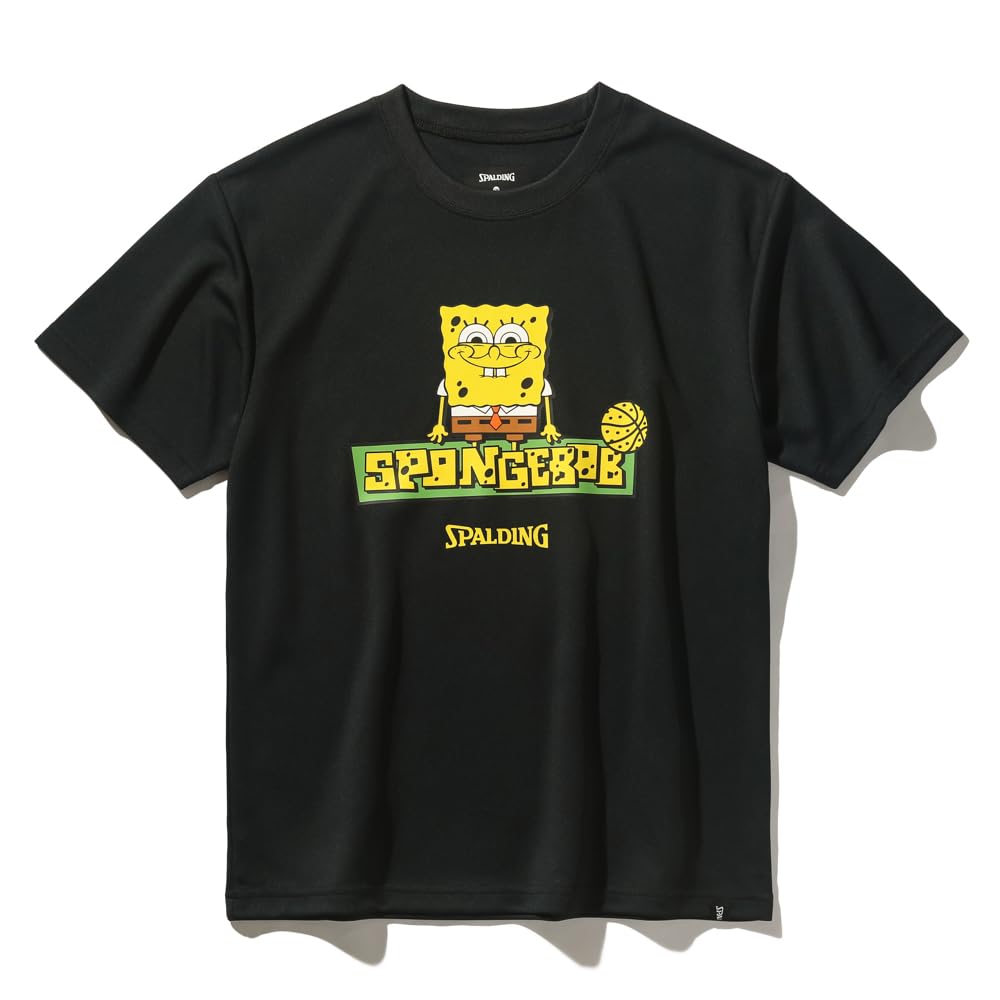 

Spalding Junior SpongeBob SquarePants Logo Black T-Shirt, Size 140 (SJT25061S)