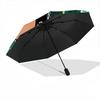1pc Automatic Folding Umbrella - Compact 8-Rib Design, Durable Plastic & Iron, Perfect Gift for Friends & Family, Outdoor Umbrella, Fashionable Access
