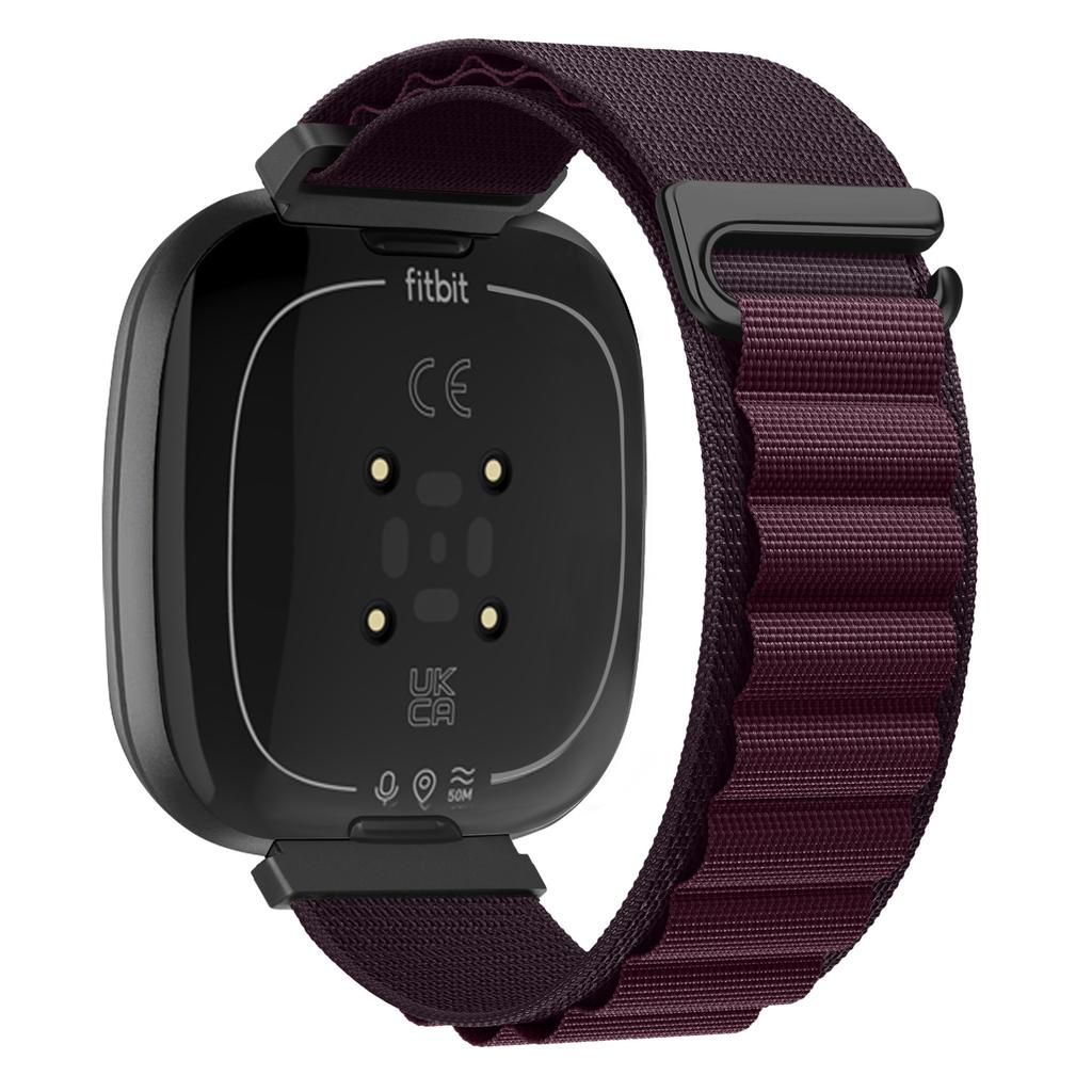 Alpine Loop Nylon Strap For Fitbit Versa 4/3 Smartwatch Replacement Sports Bracelet Wristband For Fitbit Sense 2/1 Accessories