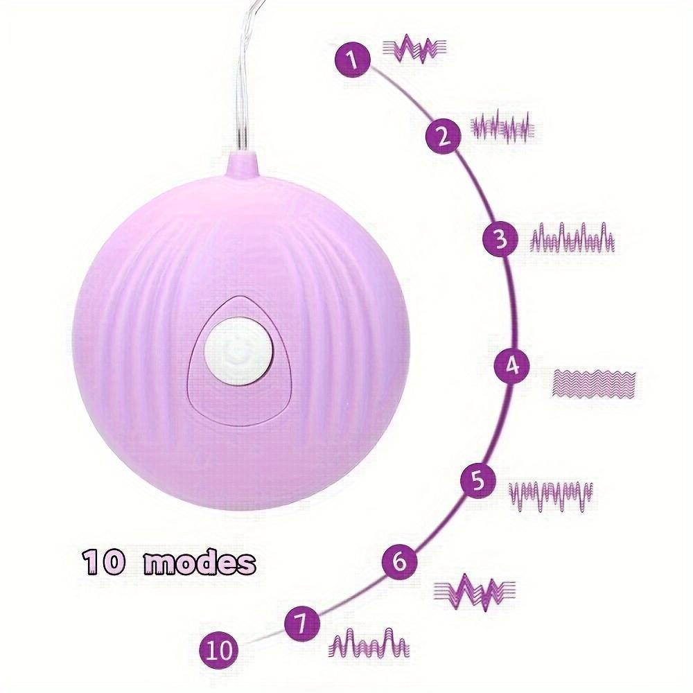 Vibrator for Women Sex Toys Female Masturbators 7 Speeds Battery Waterproof Small Shell G-spot Massager Vibrating Egg