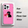 Cute Art P-Pingu Penguin Phone Case For iPhone 17,16,15,14,13,12,11,Pro,XS,Max,Plus,Mini,SE4,E White Matte Shockproof Cover