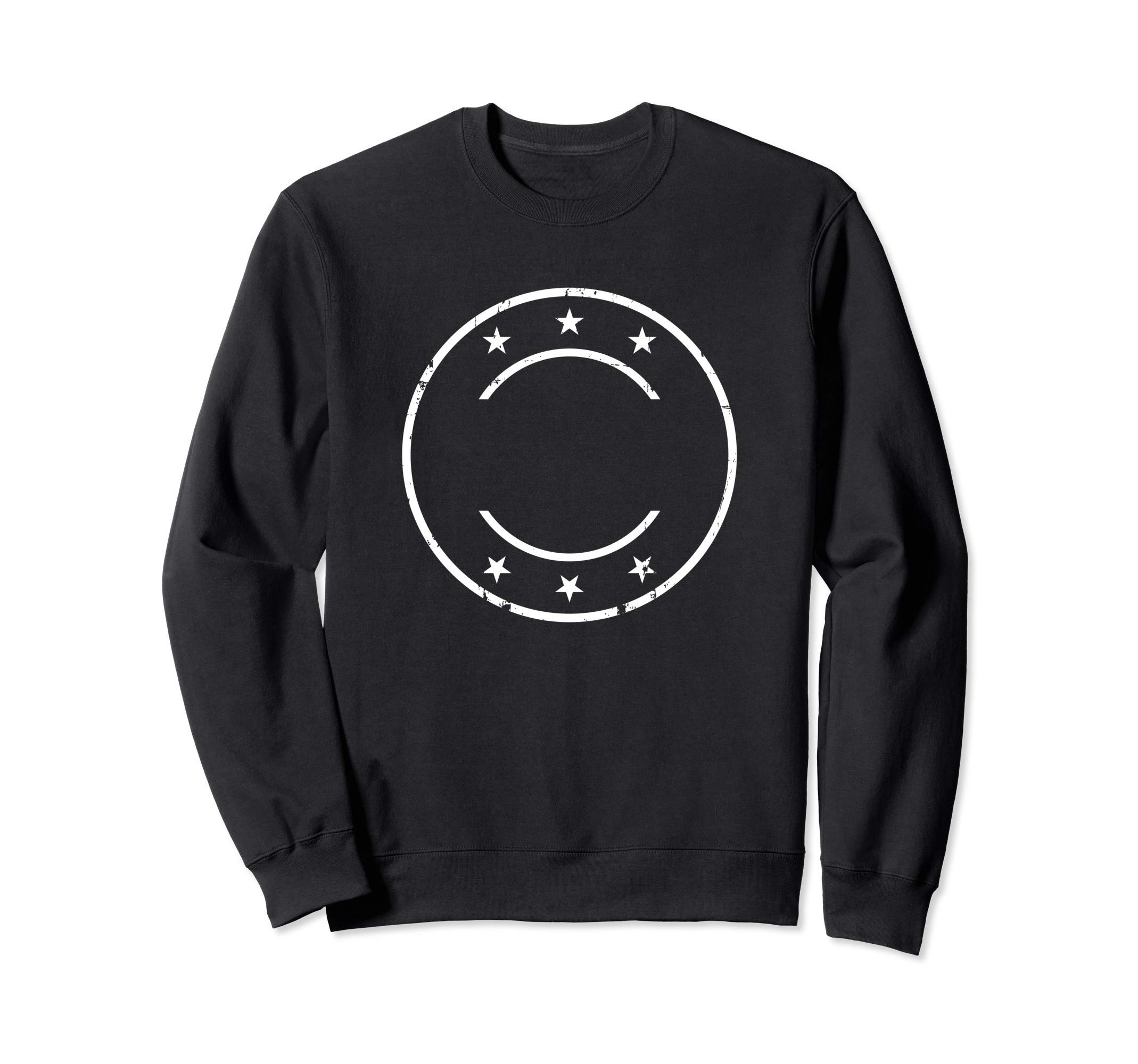 

Round stamp sweatshirt чёрный