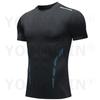 Men's Short Sleeves Running T-Shirts Training Basketball Sports Tight Gym Fitness Top Outdoor Sportswear S M L XL 2XL 3XL