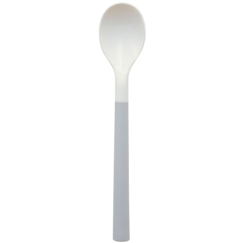 KOKUBO Dessert Spoon, Approx. 13.5cm Long, Made in Japan, Dishwasher Safe, Kitchen Plastic Cutlery, Spoon and Knife, Kids, Large, Stylish, Mini, Petit