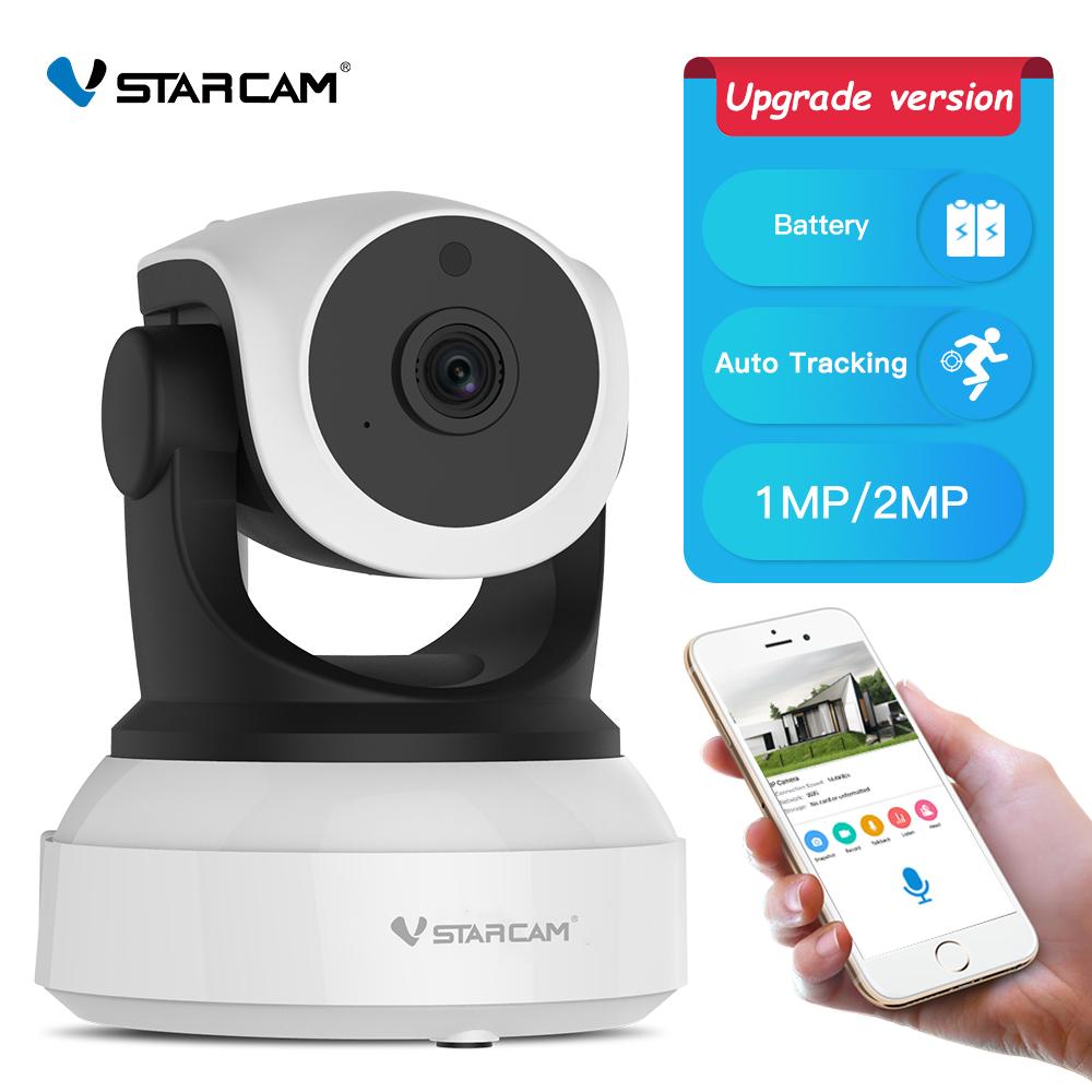 

Vstarcam ЕС 2-мегапиксельная IP-камера Wi-Fi камера 1080P внутренняя камера видеонаблюдения камера автоматического слежения 2500 мАч аккумулятор P2P iptv
