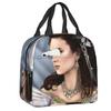 Labyrinth Worm Insulated Lunch Bag for Outdoor Picnic Musical Adventure Movie Leakproof Cooler Thermal Lunch Box Women Kids