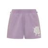 Pattern Printed Loose Drawstring Straight Casual Shorts Women Shorts 8H00019-899TR-61A