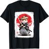 Hamster Samurai Ninja Vintage Anime Japanisch Ukiyo-e T-Shirt