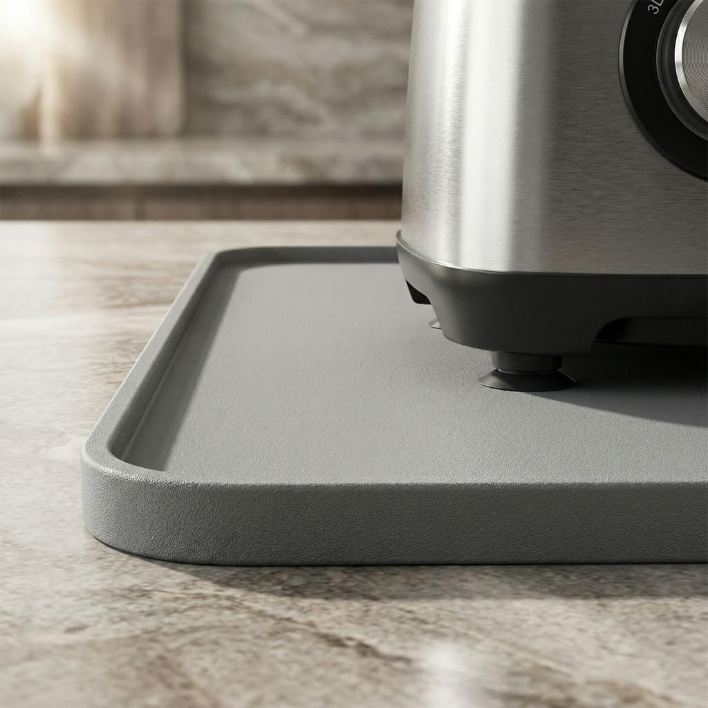 Silicone Protective Mat, Noise Reducing, Storage Bar Mat