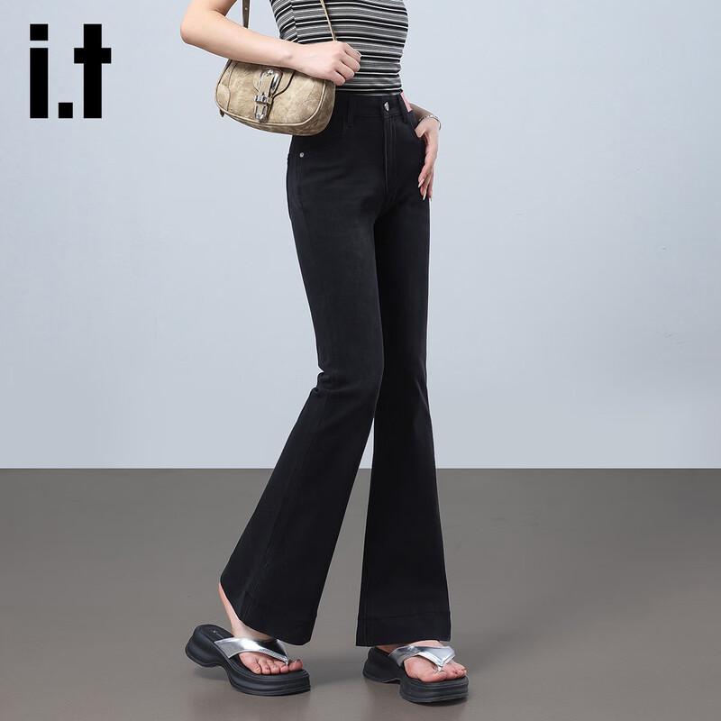 Izzue It Lyocell Tencel High-Waist Slim Flare Jeans