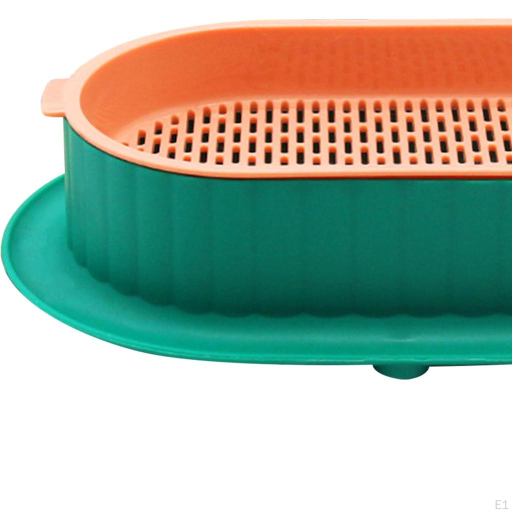 Tray Catnip Cultivation Box Wheatgrass Grower Detachable Pet Cats Grass Growing for