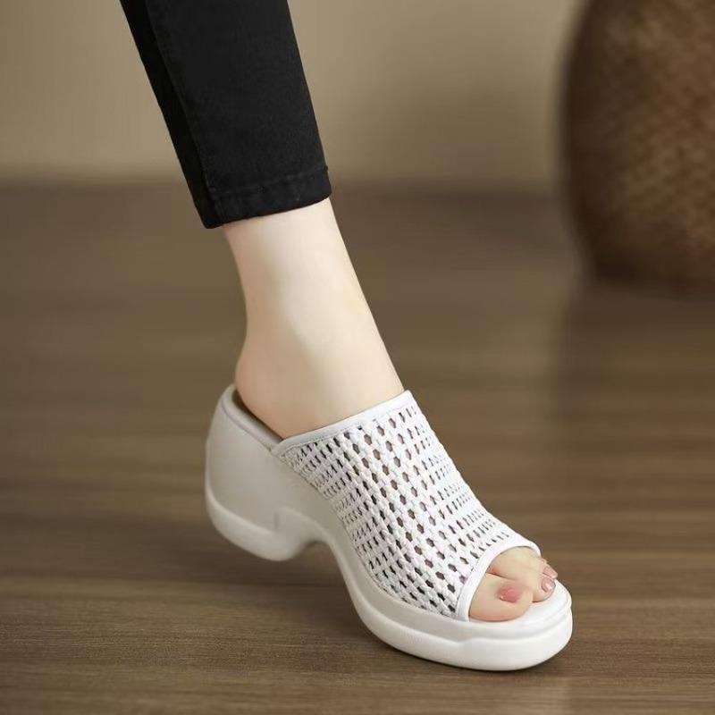 High-top Shoes, One-piece Style, New Platform Slippers, Casual Sandals for Women