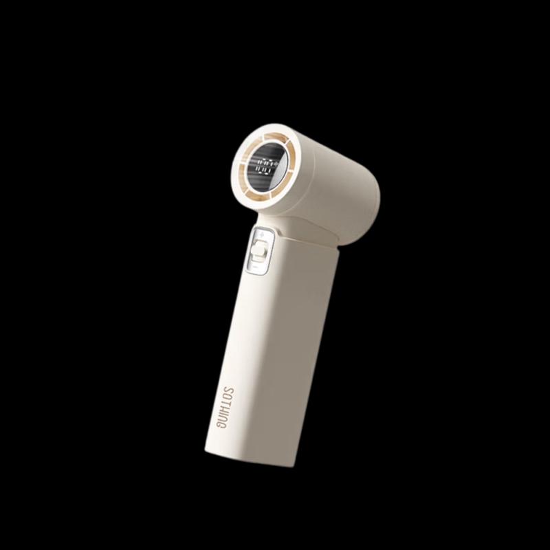 SOTHING Slim LED Digital Display Handheld Fan