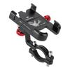 Aluminum Alloy Rotating Bicycle & Scooter Phone Holder - Adjustable Front & Rear Mount