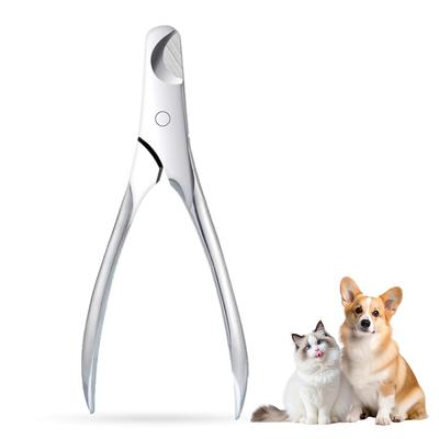 Kelain Köpek ve Kedi Tırnak Geniş Ağızlı Keskin Dayanıklı Tırnak İçerir Küçük ve Büyük ve Kalın Evcil Hayvan Tırnak Makası, Tamamı Paslanmaz Çelik,