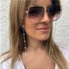 Simple Pearl Eyeglass Chain Hanging Neck Anti-falling Glasses Rope Glasses Accessories for Women
