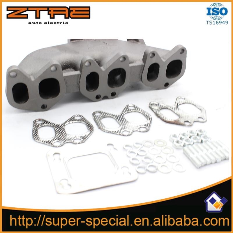 Cast Turbo Manifold For 1995-1998 Golf Jett 90-94 VW VR6 Corrado Car Manifold For 12V T3 Flange 2.0L I4 V8